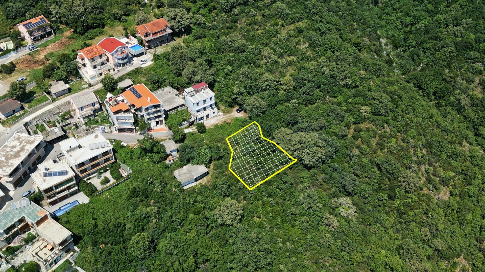 Land Plot for Sale in Bečići — Becici