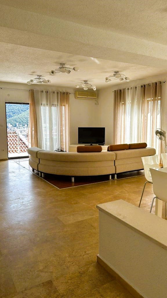 Spacious 124m² Sea View Apartment for Sale in Budva Lazi-In Process of Legalization — Montenegro