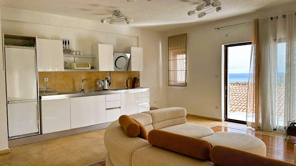 Spacious 124m² Sea View Apartment for Sale in Budva Lazi-In Process of Legalization — Montenegro