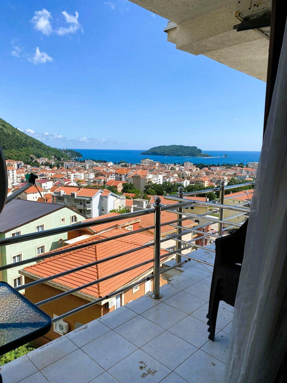 Spacious 2 Bedroom Apartment Budva Sea View | 107m² | Ideal Budva Home — Montenegro