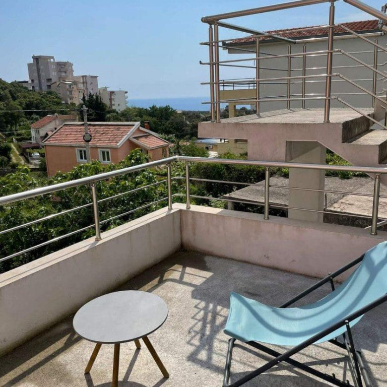 Stunning New House for Sale in Utjeha Montenegro – 3 Apartments, Sea Views & Investment Potential — Montenegro