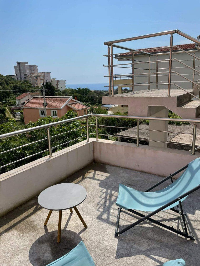 Stunning New House for Sale in Utjeha Montenegro – 3 Apartments, Sea Views & Investment Potential — Montenegro