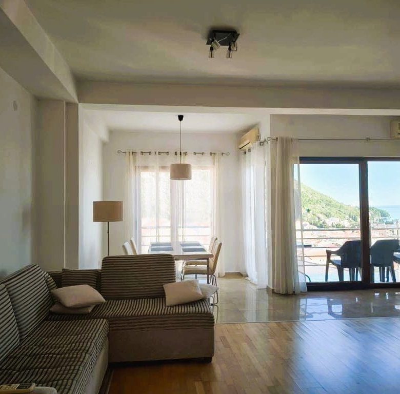 Spacious 2 Bedroom Apartment Budva Sea View | 107m² | Ideal Budva Home — Montenegro