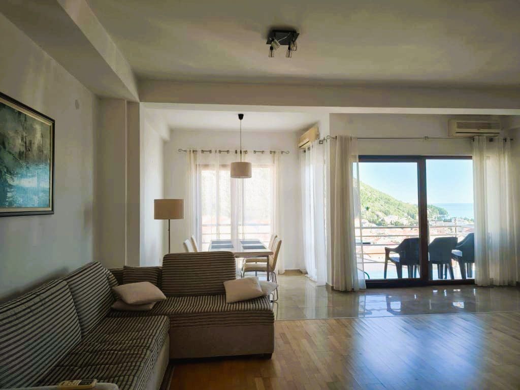 Spacious 2 Bedroom Apartment Budva Sea View | 107m² | Ideal Budva Home — Montenegro