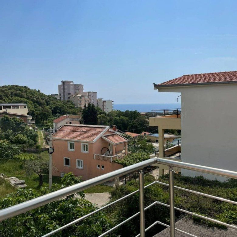Stunning New House for Sale in Utjeha Montenegro – 3 Apartments, Sea Views & Investment Potential — Montenegro