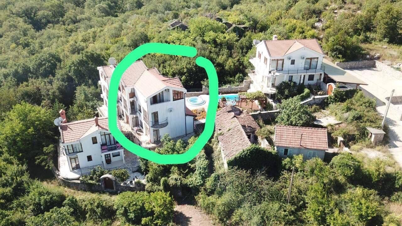 Townhouse with Sea View in Vranovici – 140m², Pool, Sauna — Montenegro