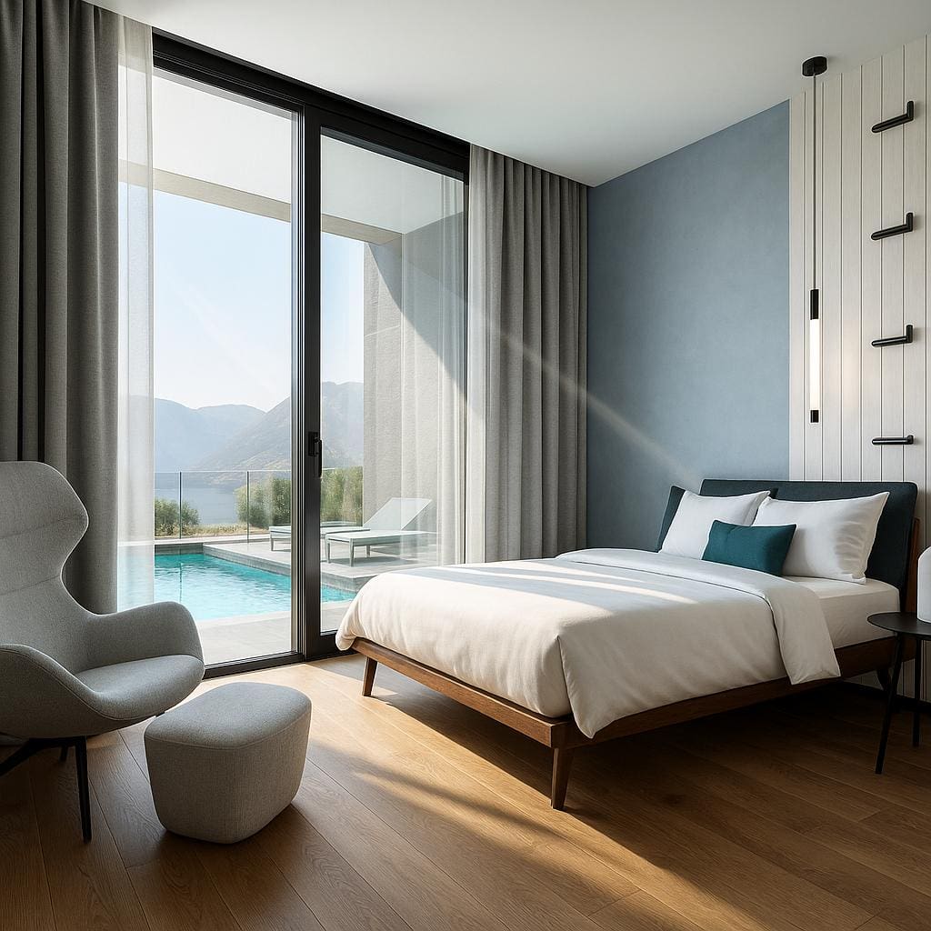 Waterfront Land with Porto Montenegro View – 16,574m² Gem — Montenegro