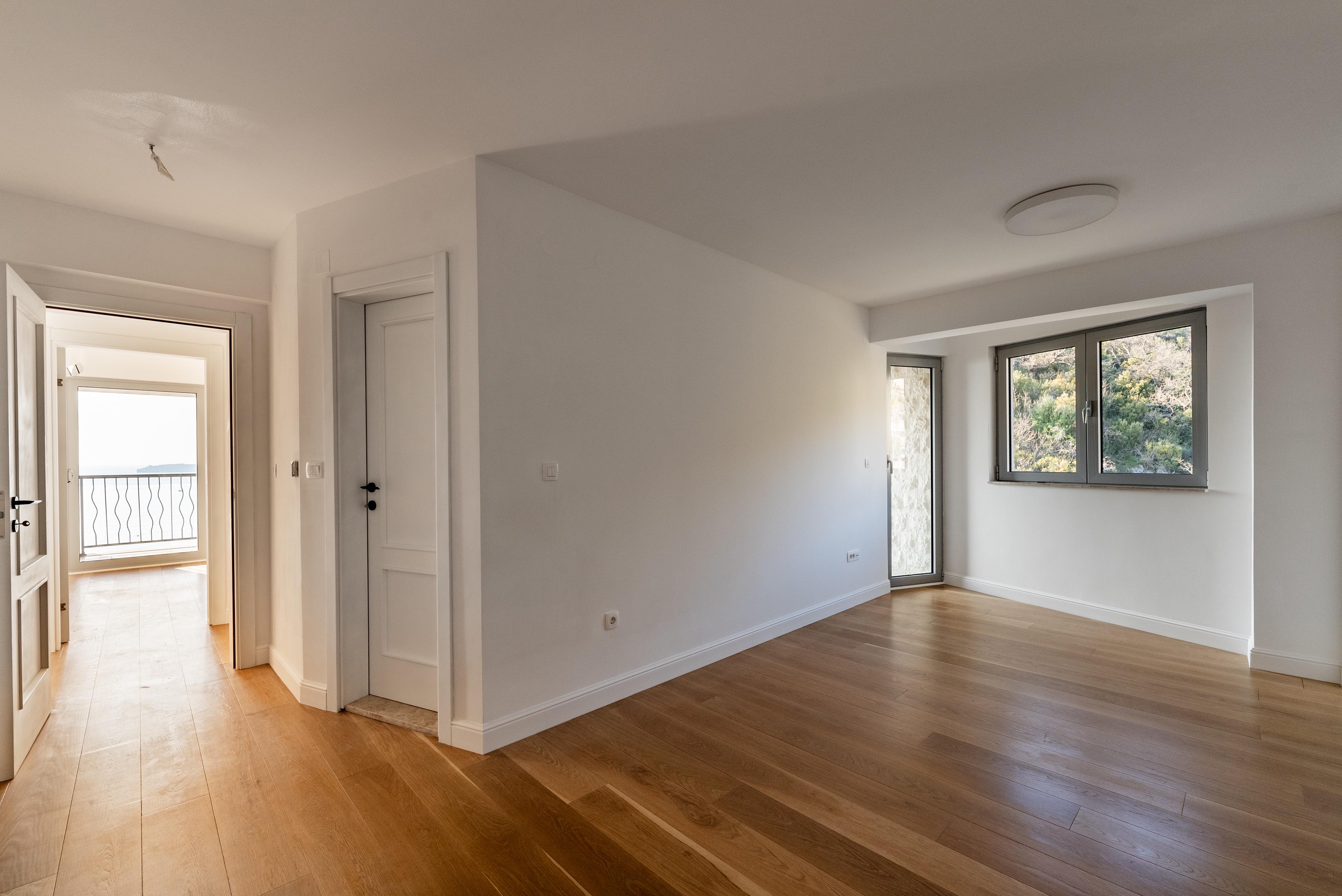 Luksuzni trosoban penthouse u Pržnu, Budva, sa panoramskim pogledom na more — Crna Gora