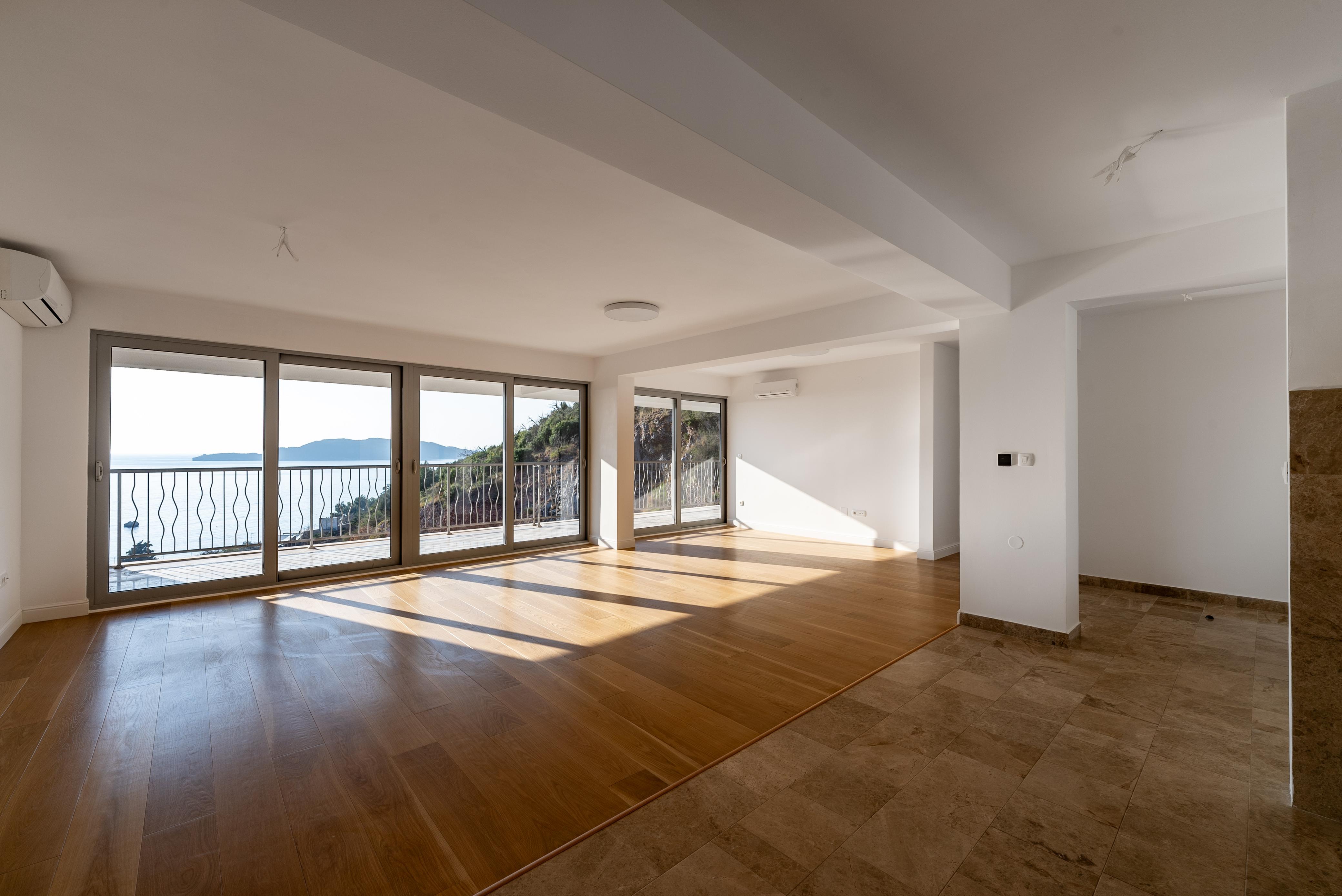 Luksuzni trosoban penthouse u Pržnu, Budva, sa panoramskim pogledom na more — Crna Gora