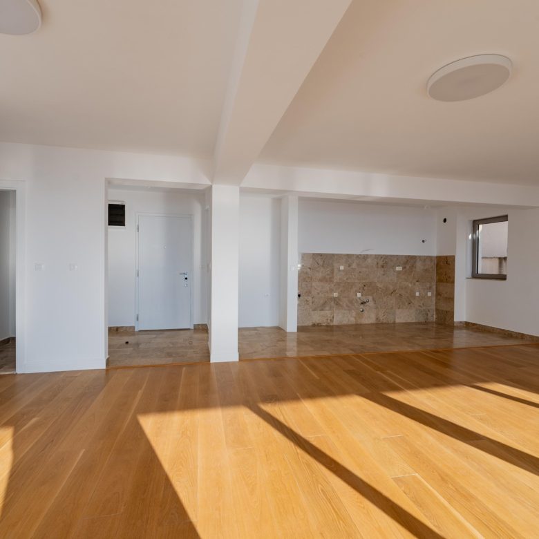 Luksuzni trosoban penthouse u Pržnu, Budva, sa panoramskim pogledom na more — Crna Gora