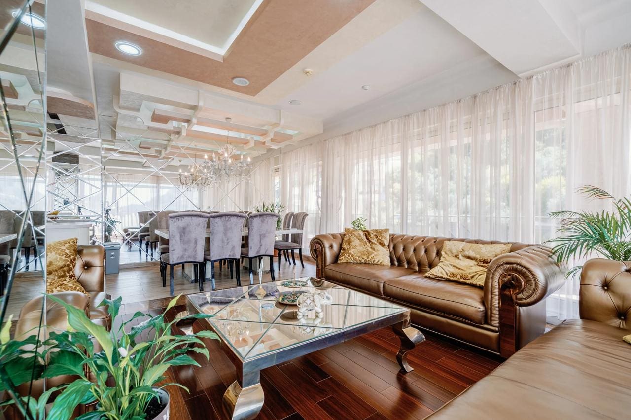 Penthouse for Sale in Budva – Luxury Rooftop Villa with Pool & Sea View — Montenegro