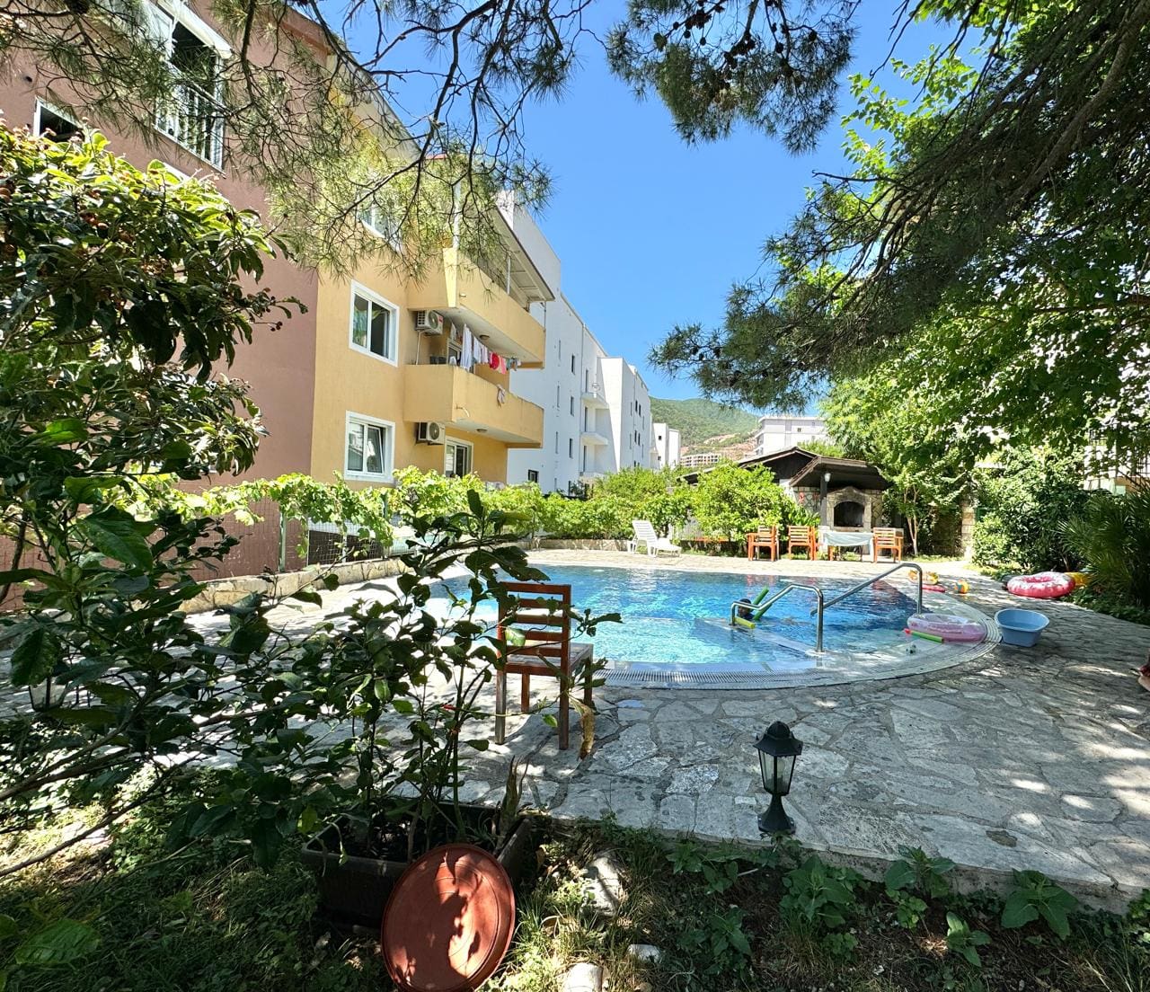 Apartment for Sale in Budva – 65 m², Pool, Secure — Montenegro