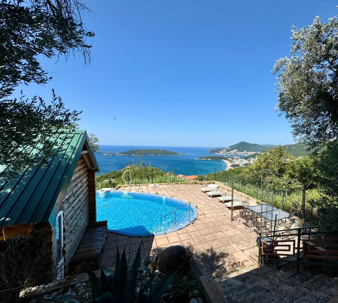 🏡 Villa for Sale in Podbabac Budva – 286 m² with Pool & Sauna — Montenegro