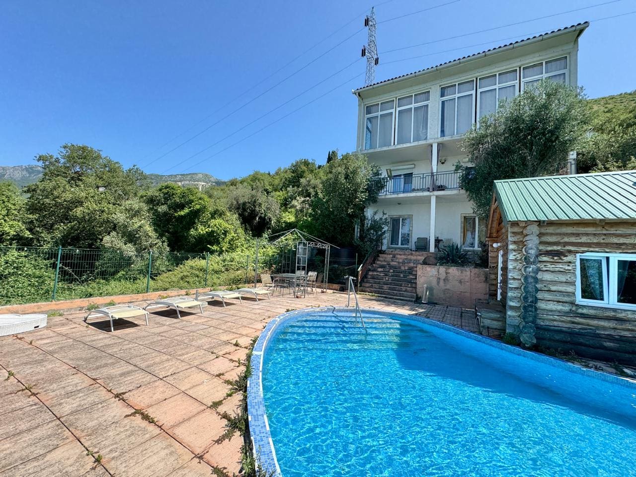 🏡 Villa for Sale in Podbabac Budva – 286 m² with Pool & Sauna — Montenegro