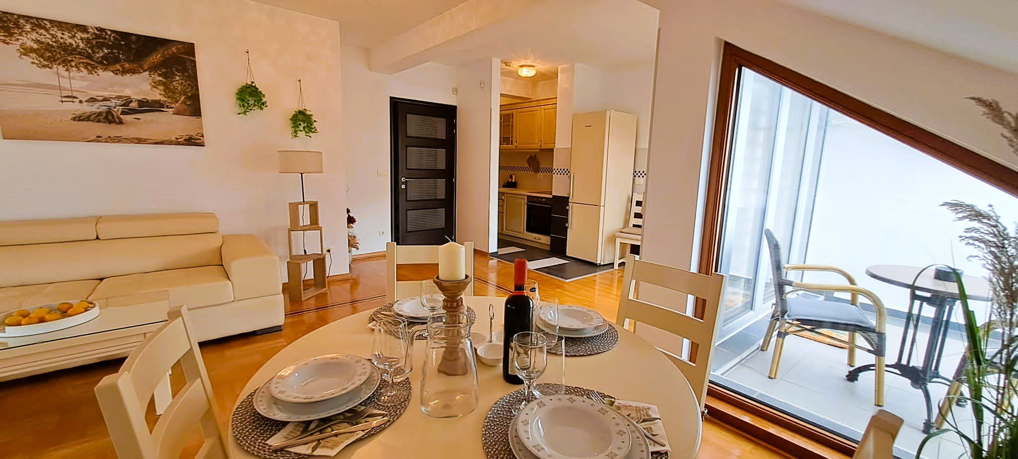 Penthouse Apartment for Sale in Budva – Central Location with Sea View — Montenegro