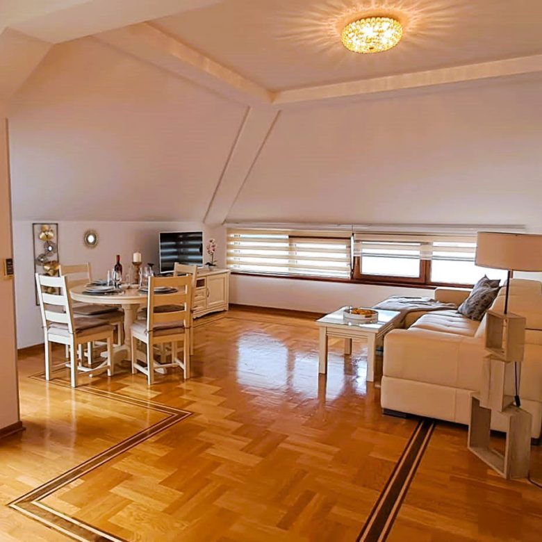 Penthouse Apartment for Sale in Budva – Central Location with Sea View — Montenegro