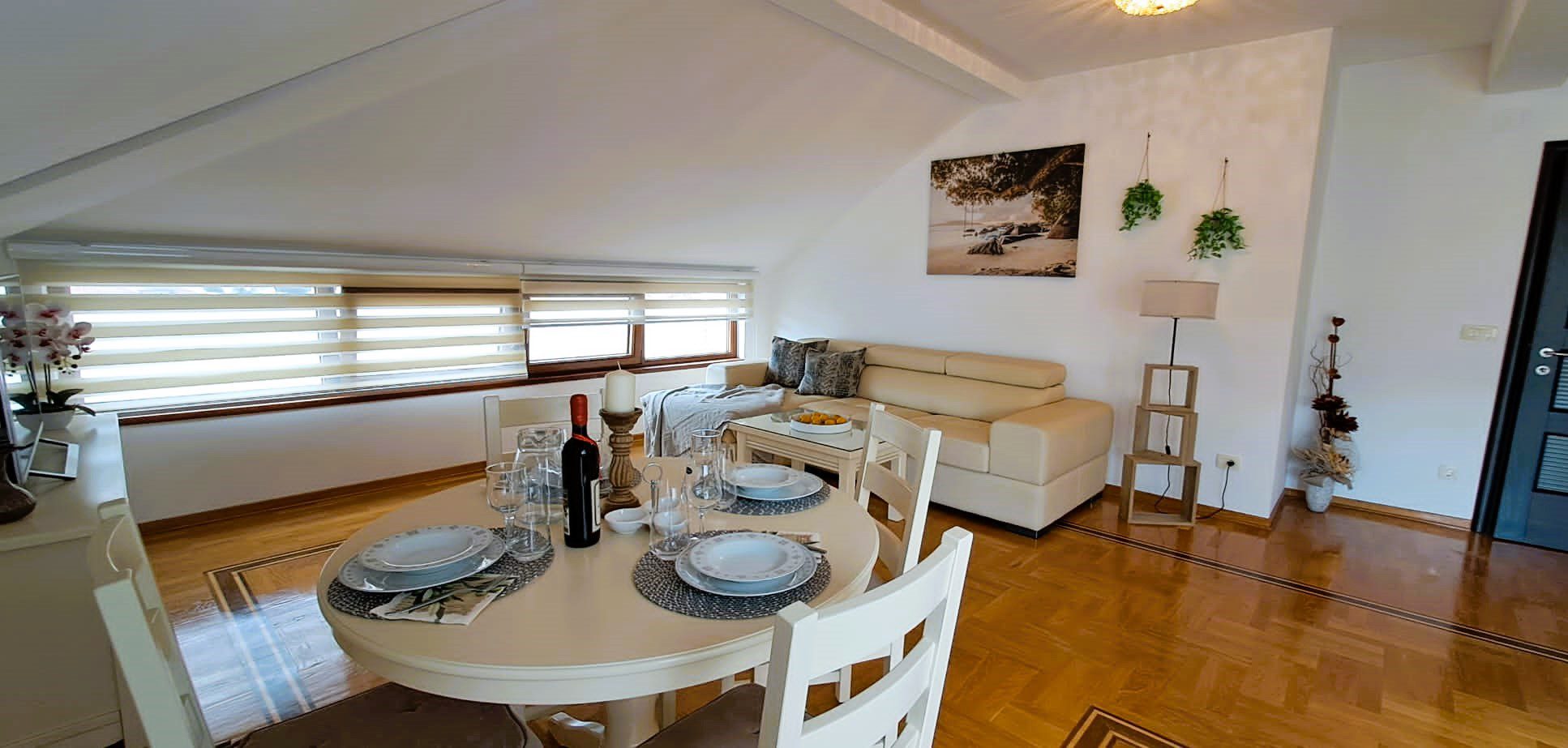 Penthouse Apartment for Sale in Budva – Central Location with Sea View — Montenegro
