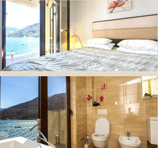 Mini Hotel Kotor Bay – Anahtar Teslim Deniz Manzaralı İşletme Satılık, Morinj — Karadağ
