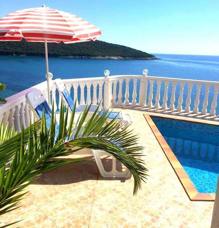 Charming 3-Bedroom Villa for Sale in Ulcinj - Kruce with Pool & Sea View — Montenegro