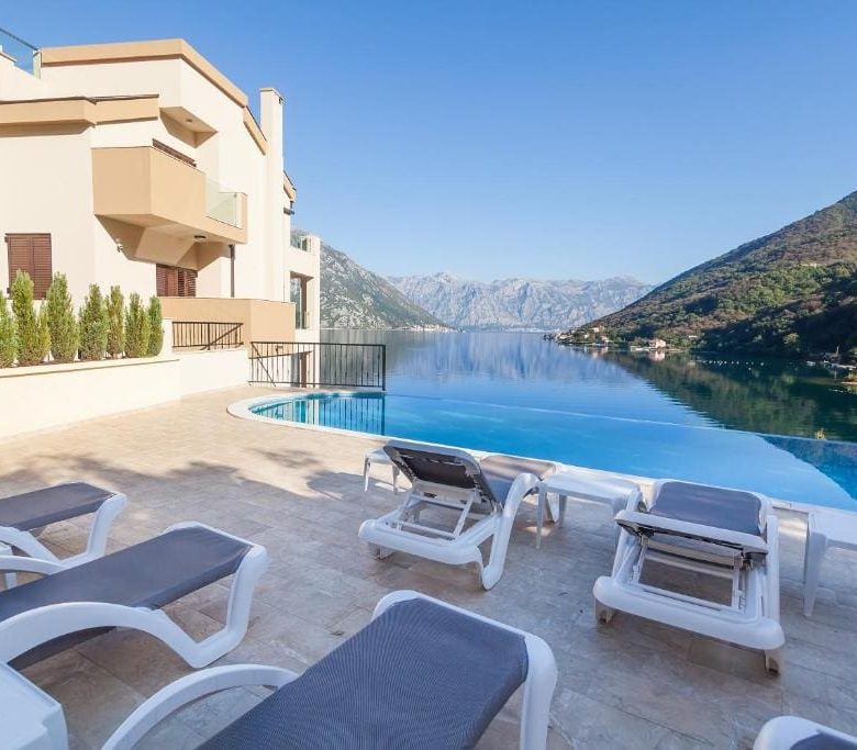 Mini Hotel Kotor Bay – Anahtar Teslim Deniz Manzaralı İşletme Satılık, Morinj — Karadağ
