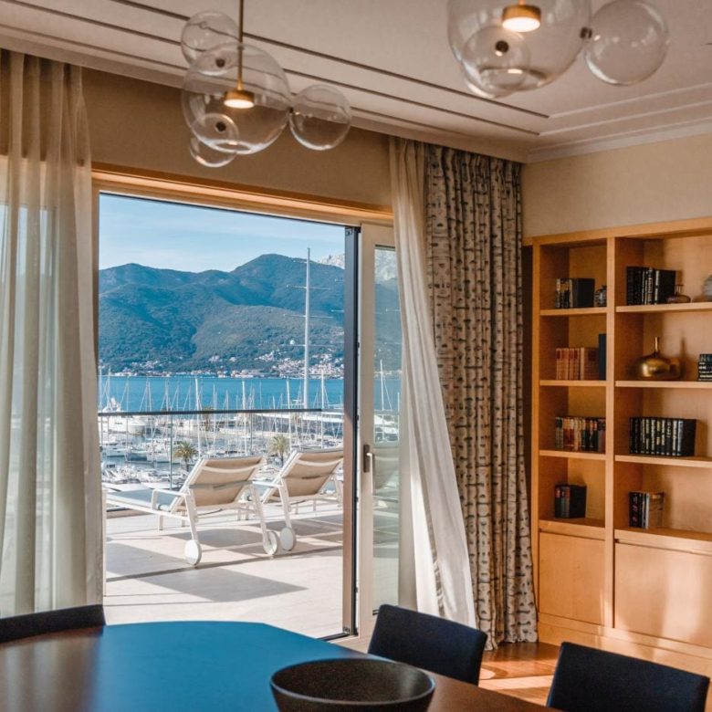 Penthouse Porto Montenegro – Luxury 3-Bedroom Residence with Sea View, Jacuzzi, and Terrace — Montenegro