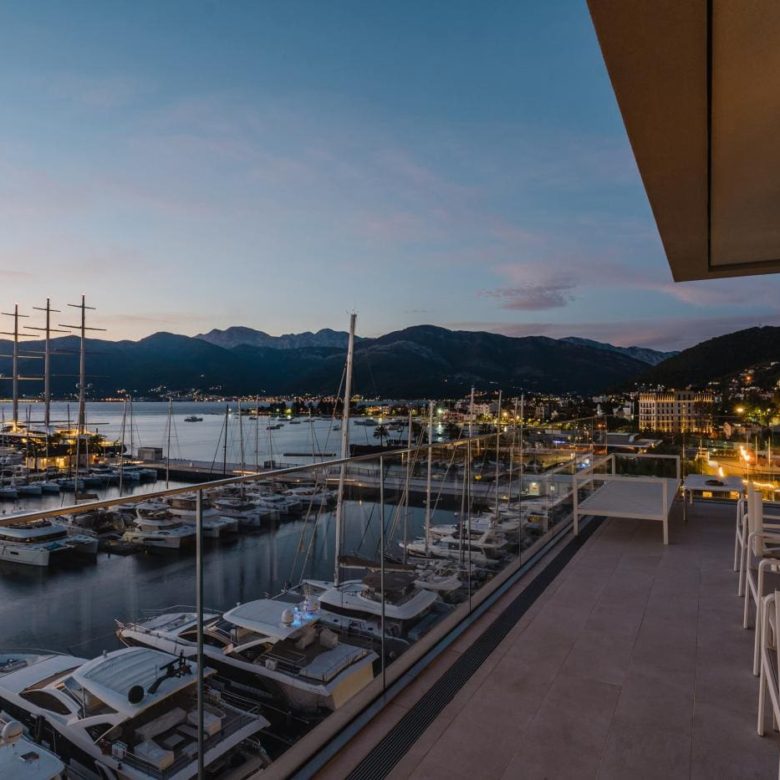 Luxury Real Estate Tivat – Exclusive Penthouse in Porto Montenegro with Infinity Pool — Montenegro