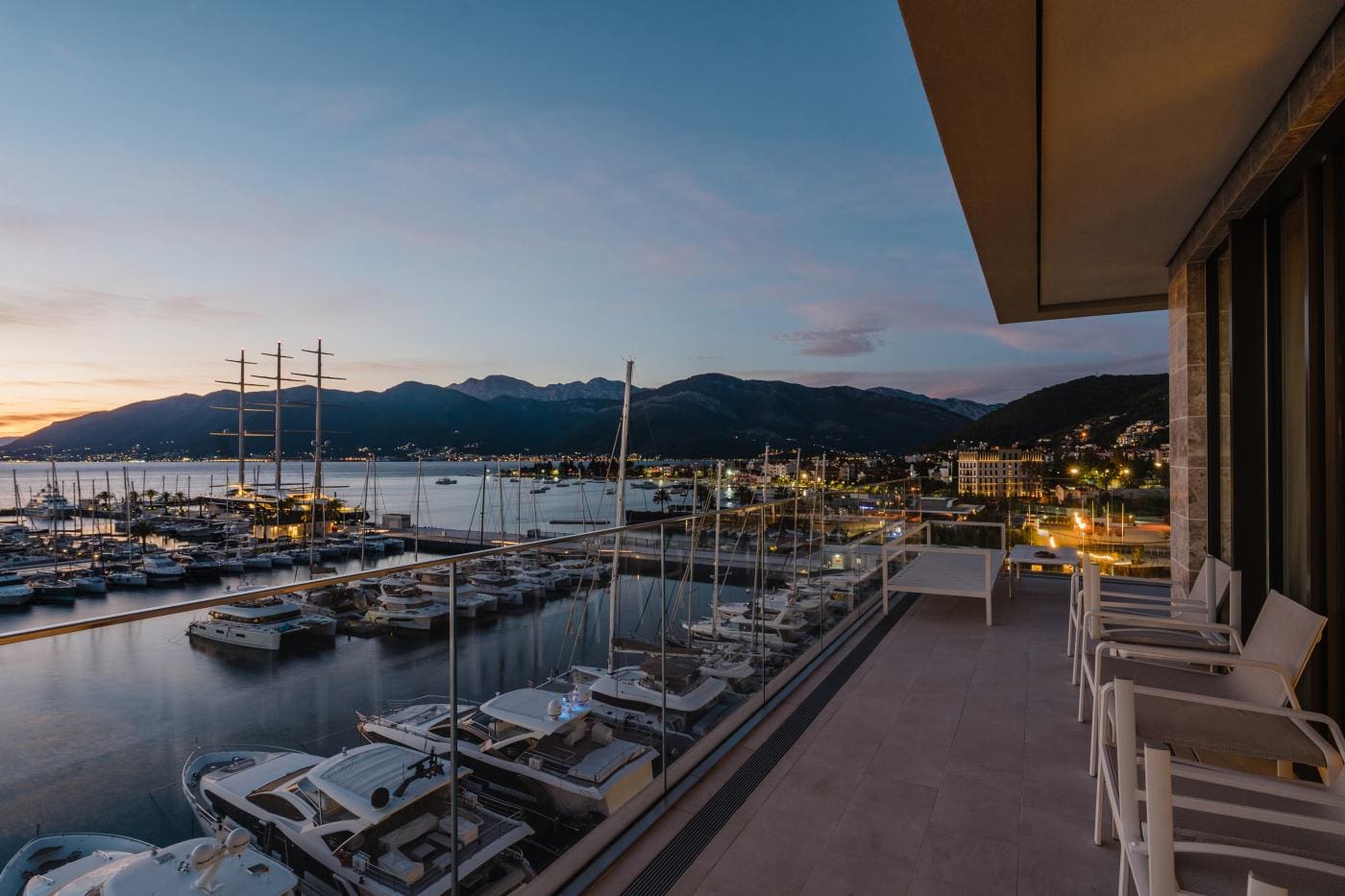 Luxury Real Estate Tivat – Exclusive Penthouse in Porto Montenegro with Infinity Pool — Montenegro