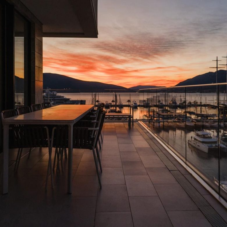 Luxury Real Estate Tivat – Exclusive Penthouse in Porto Montenegro with Infinity Pool — Montenegro