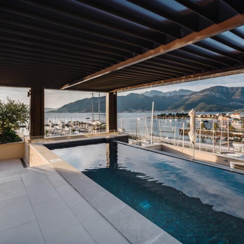 Luxury Real Estate Tivat – Exclusive Penthouse in Porto Montenegro with Infinity Pool — Montenegro