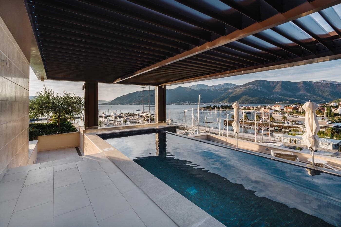 Luxury Real Estate Tivat – Exclusive Penthouse in Porto Montenegro with Infinity Pool — Montenegro