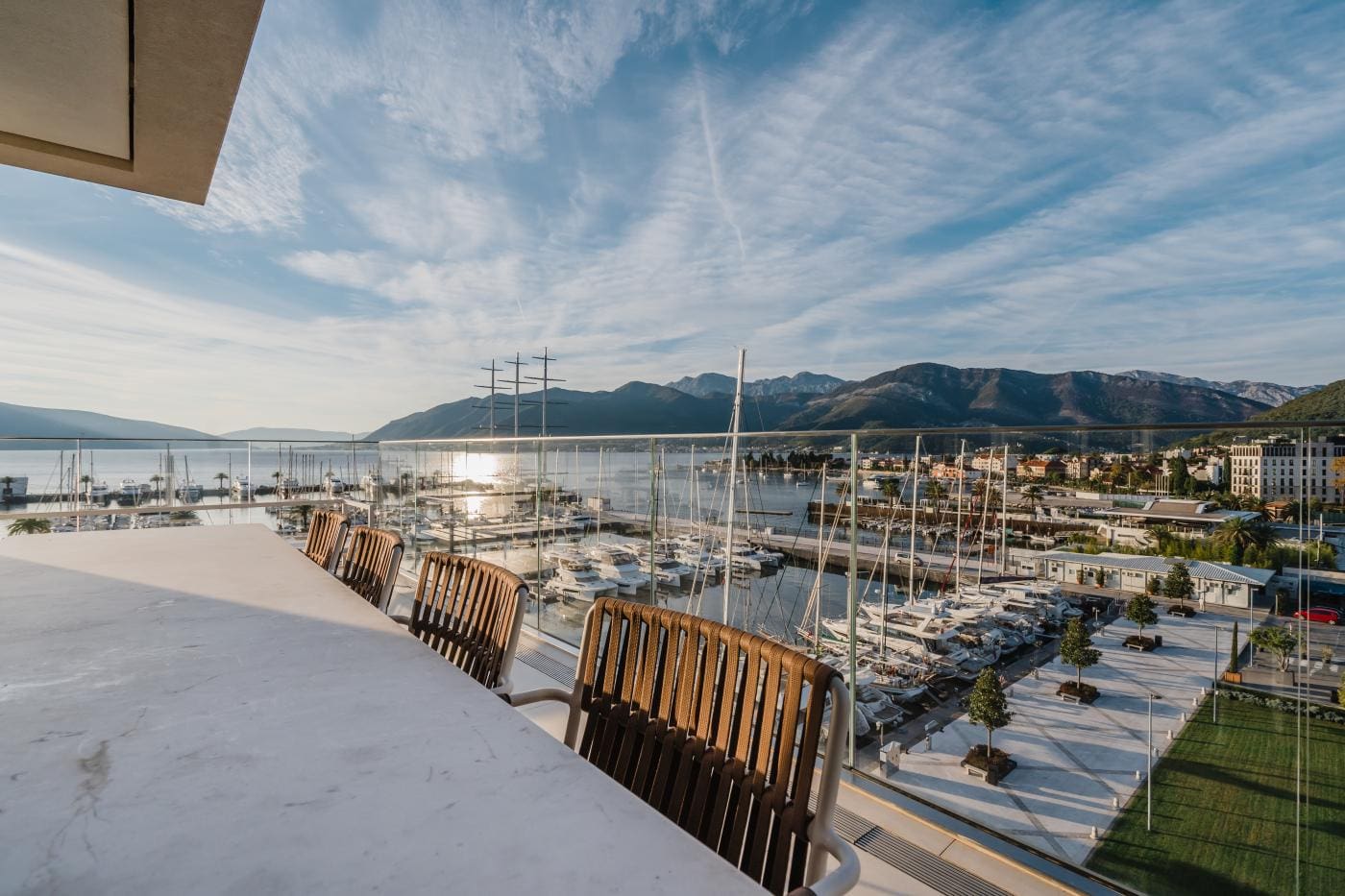 Luxury Real Estate Tivat – Exclusive Penthouse in Porto Montenegro with Infinity Pool — Montenegro