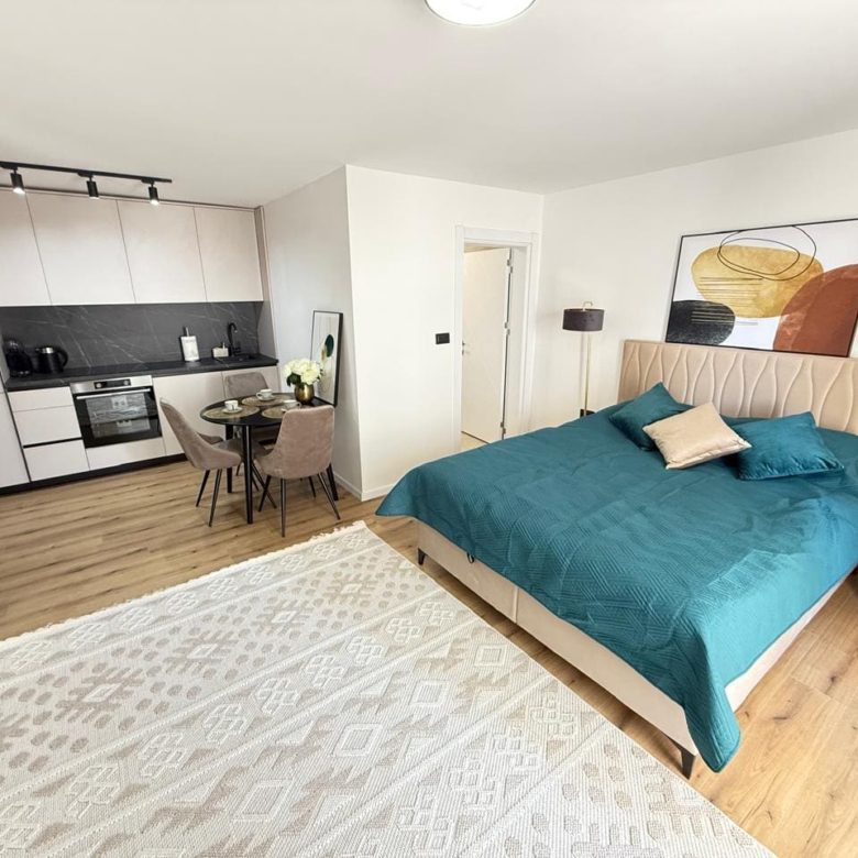 Studio Apartment in Dobra Voda Montenegro – 31m² in New Building
