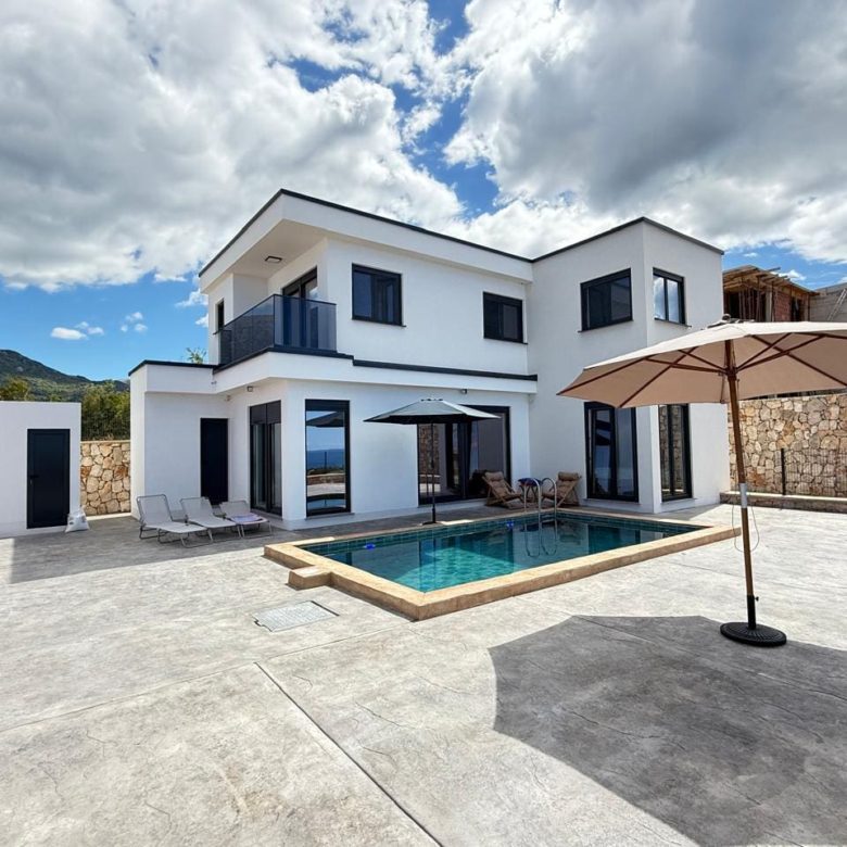 Modern Villa in Dobra Voda – 127m², Furnished, Pool — Montenegro