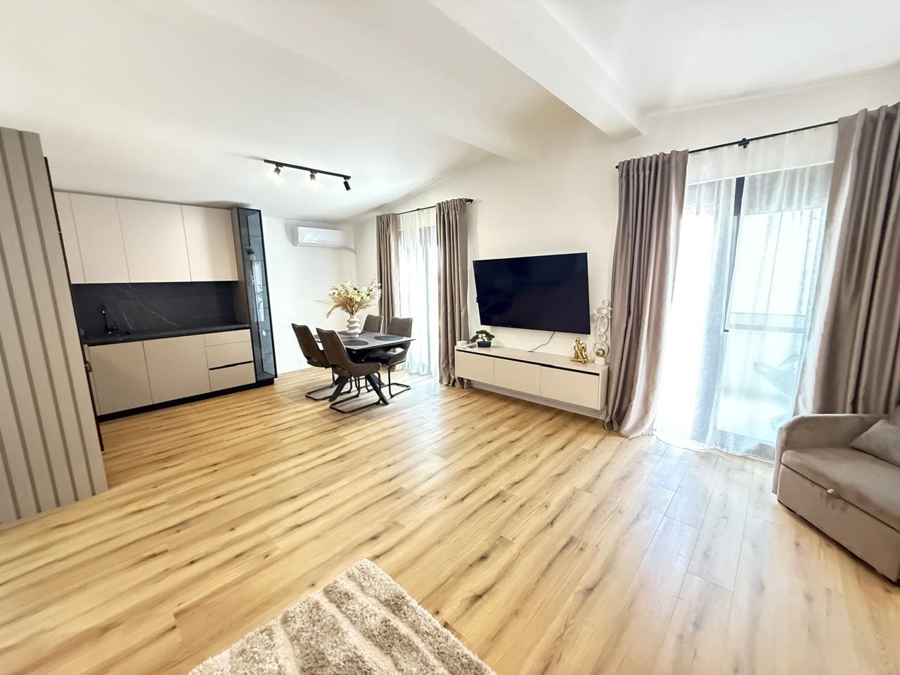 Apartment in Dobra Voda Montenegro – 68m², Furnished with Sea View — Montenegro