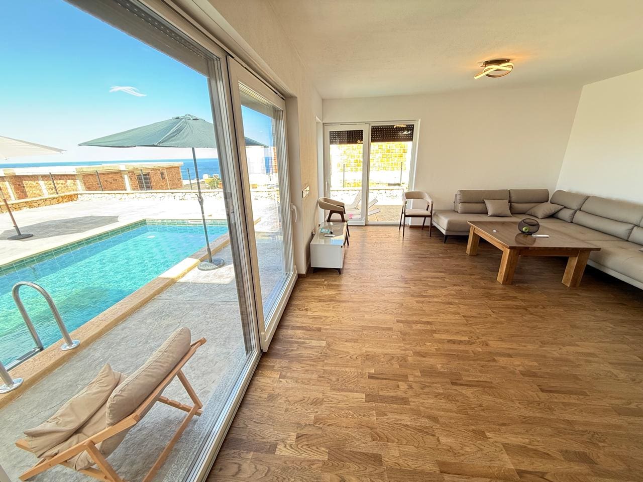 Modern Villa in Dobra Voda – 127m², Furnished, Pool — Montenegro