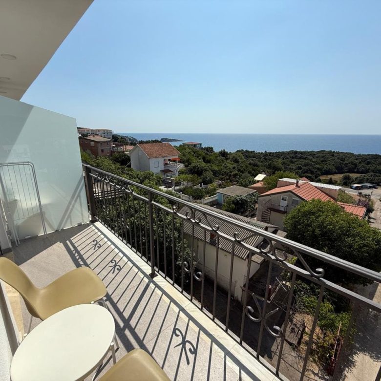 🌊 Stylish Apartment for Sale in Utjeha – 50m² with Sea & Mountain Views