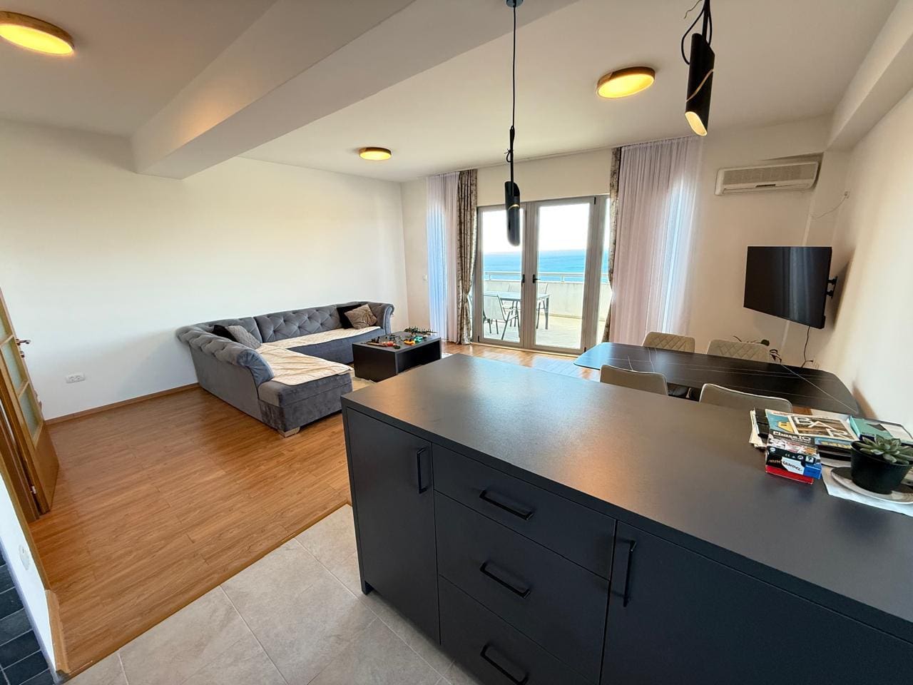 Dobra Voda Apartment with Sea View – 129 m², 3 Bedrooms, Parking & Installment Plan — Montenegro