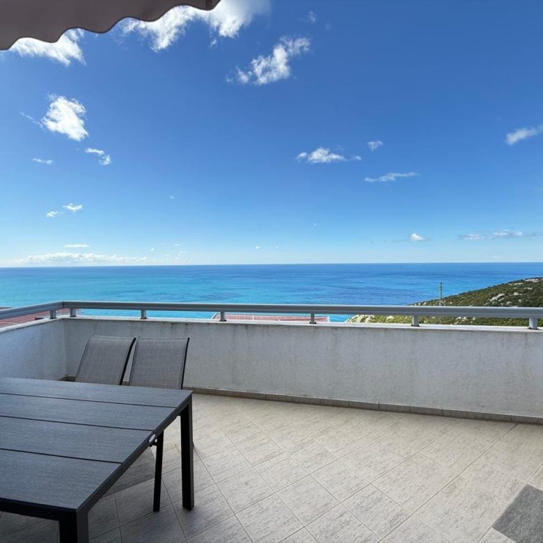 Dobra Voda Apartment with Sea View – 129 m², 3 Bedrooms, Parking & Installment Plan — Montenegro