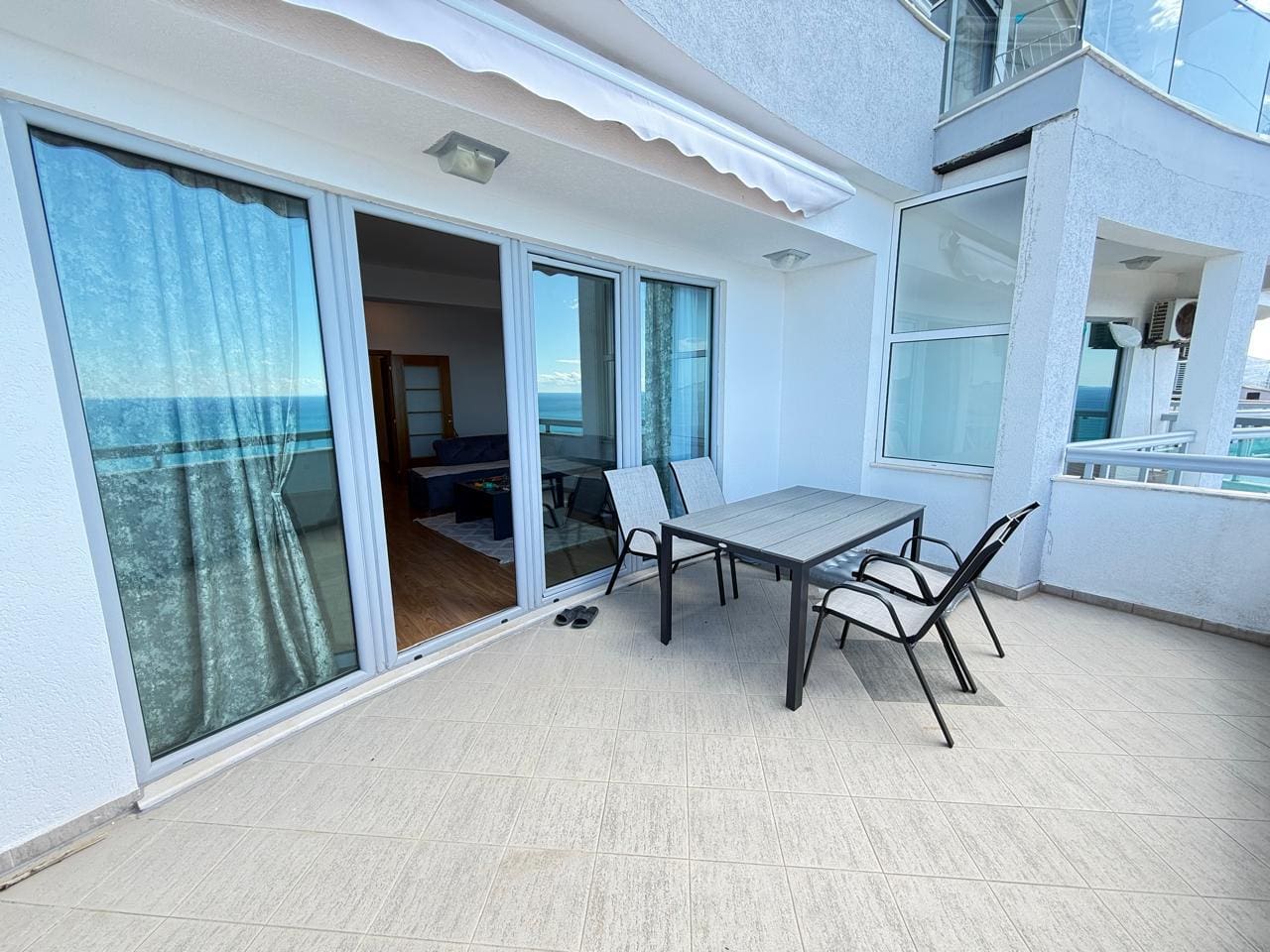 Dobra Voda Apartment with Sea View – 129 m², 3 Bedrooms, Parking & Installment Plan — Montenegro