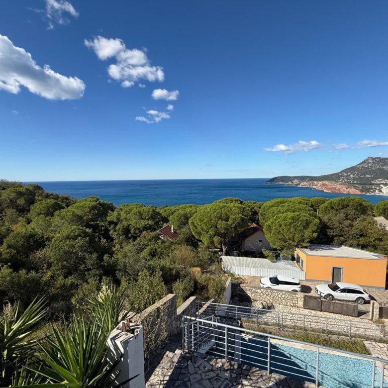 Bar Ratac House with Panoramic Sea View – 150 m², Pool & Parking — Montenegro