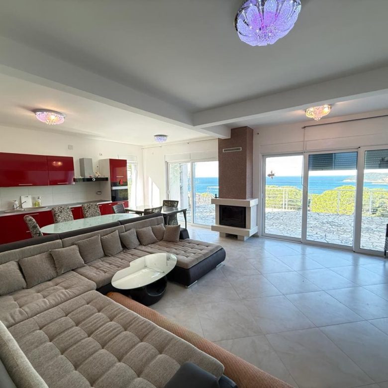 Bar Ratac House with Panoramic Sea View – 150 m², Pool & Parking — Montenegro