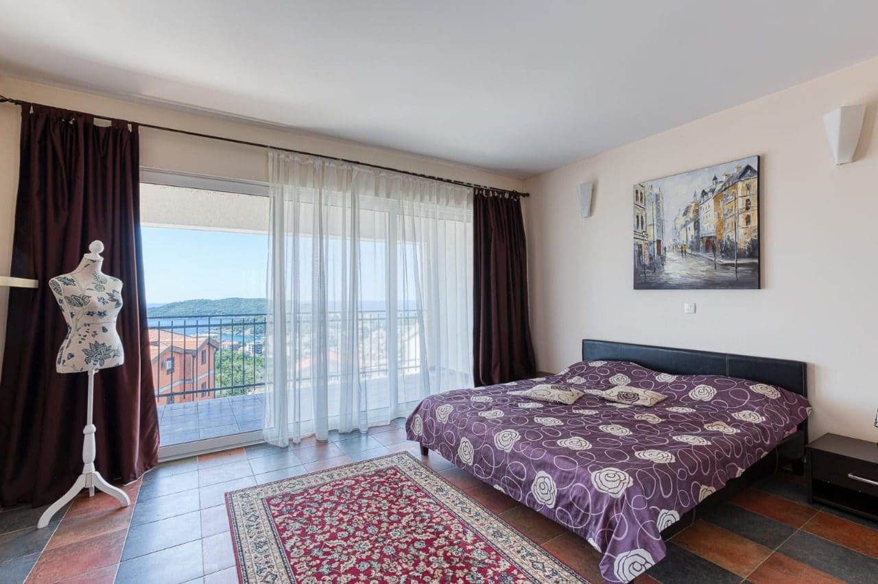 Villa with Sea View in Becici – 495 m² Elegant Home with Pool — Montenegro