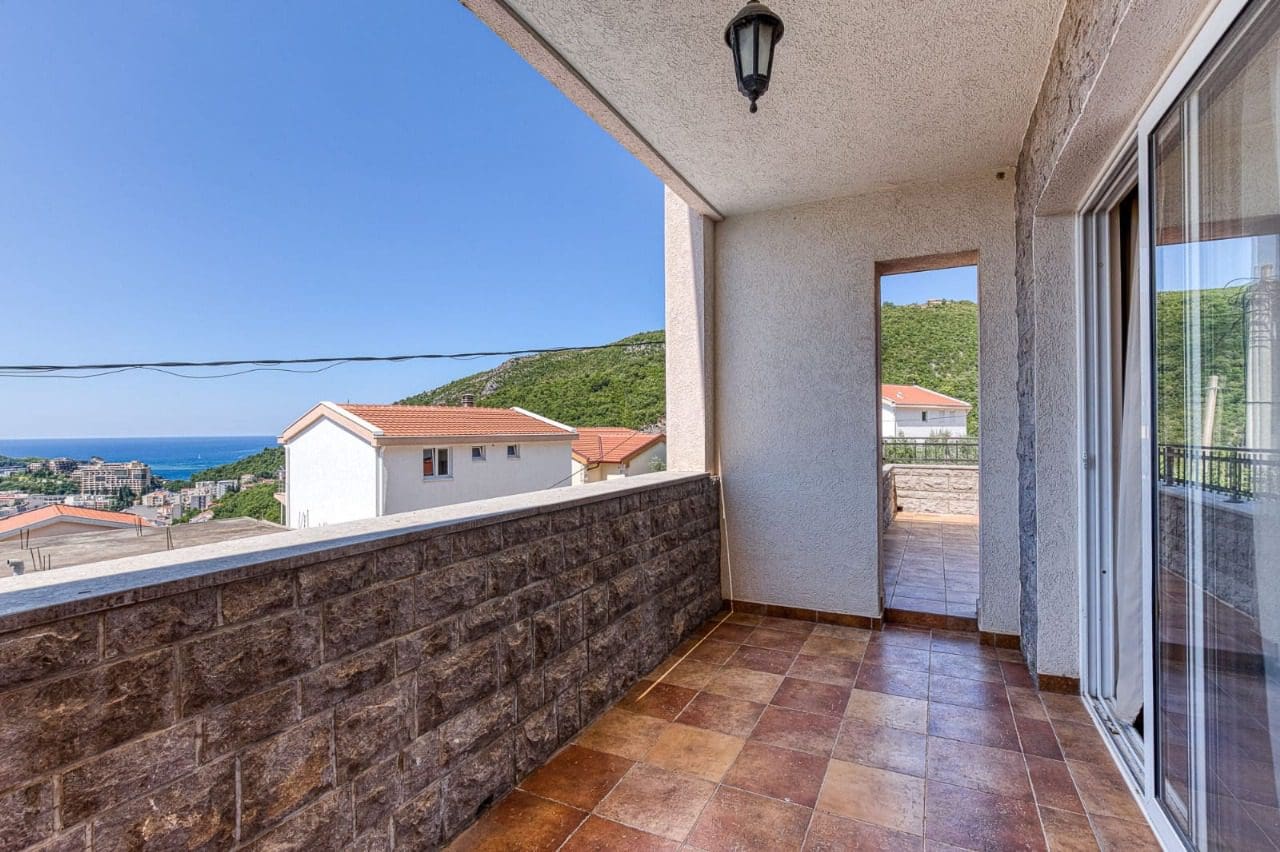 Villa with Sea View in Becici – 495 m² Elegant Home with Pool — Montenegro