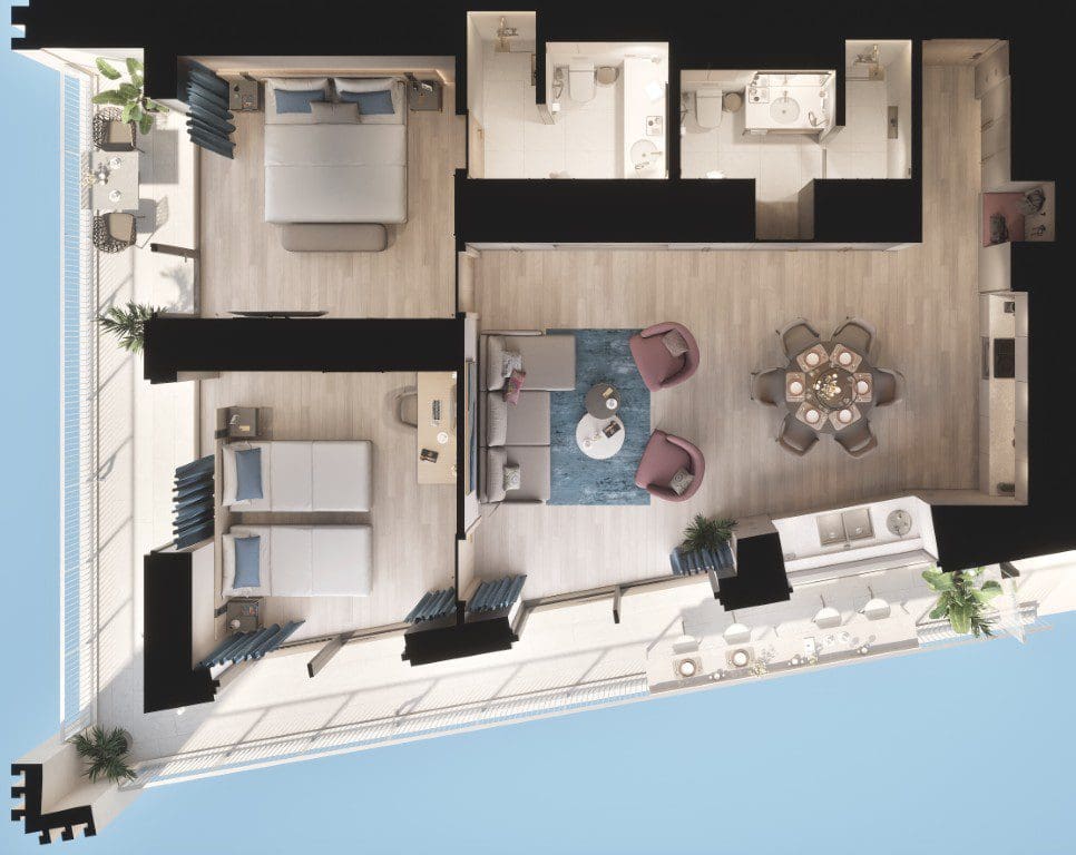 🏡Luxury Branded Residences Budva Riviera – Homes 38–170 m² — Montenegro