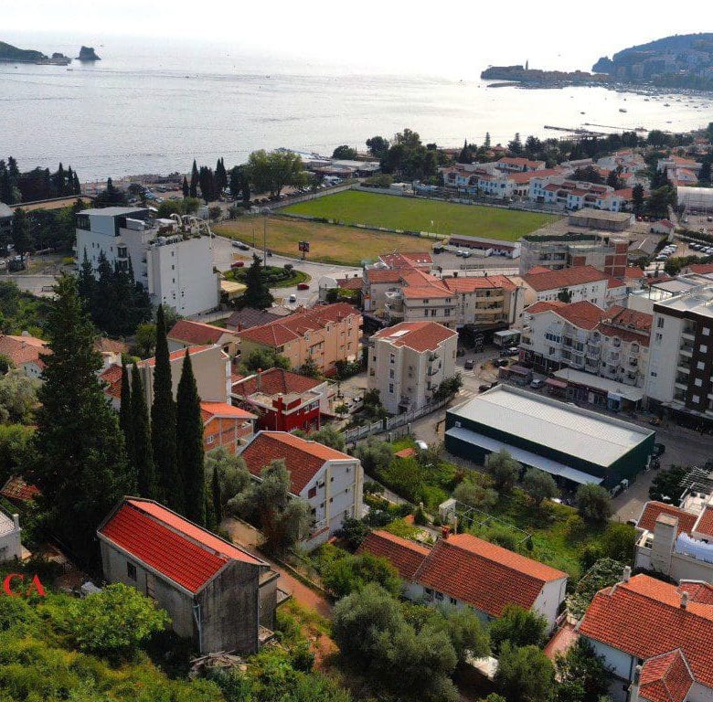 Land Parcel with Sea View in Budva – 1,967 m² Prime Plot — Budva