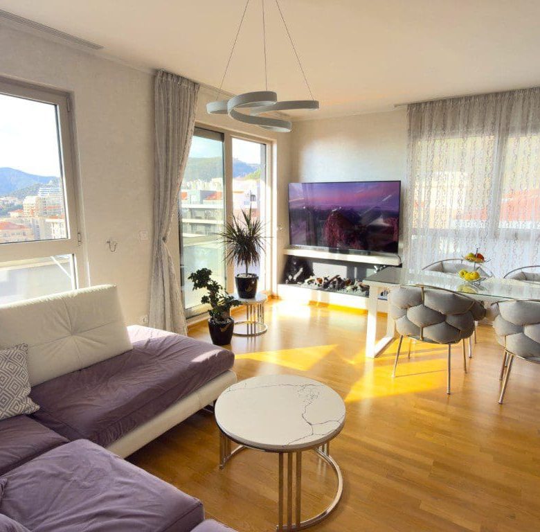 🏡Розкішний пентхаус із видом на море в Бечичі – 463 м² з терасою — Чорногорія
