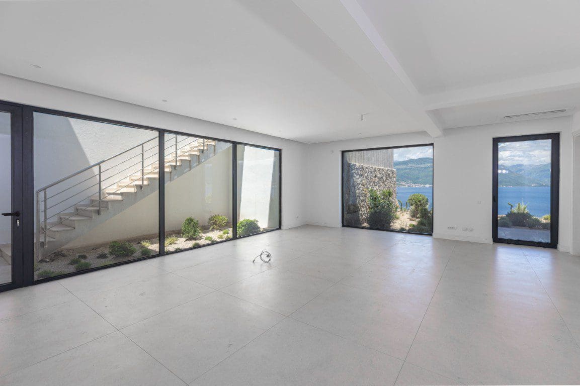 🏡Modern Villa Sea View Krašići – 328 m² Luxury New Build — Montenegro