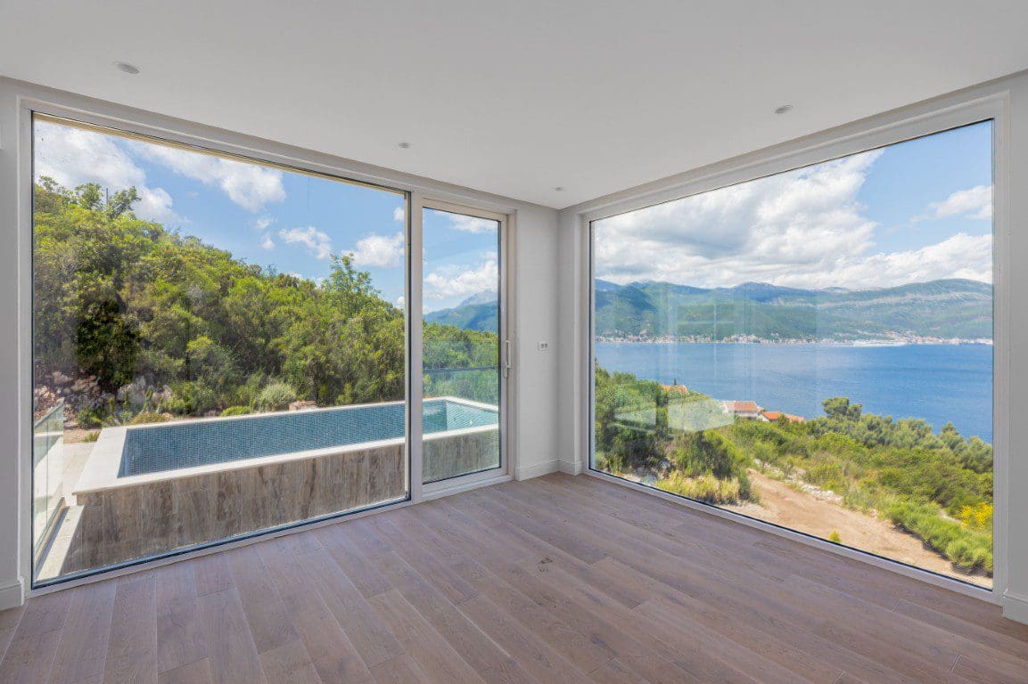 🏡Modern Villa Sea View Krašići – 328 m² Luxury New Build — Montenegro