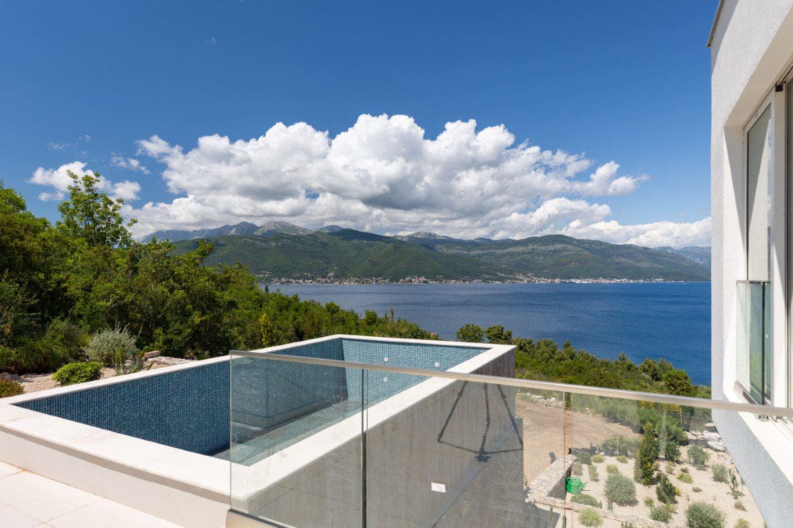 🏡Modern Villa Sea View Krašići – 328 m² Luxury New Build — Montenegro