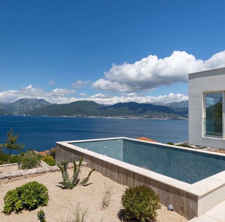 🏡Modern Villa Sea View Krašići – 328 m² Luxury New Build — Montenegro